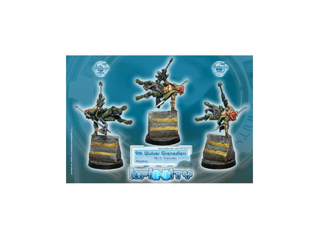 9th Wulver Grenadiers (MK12, Grenades) wargammersmini.hu